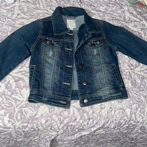 Child denim jacket Size 7/8